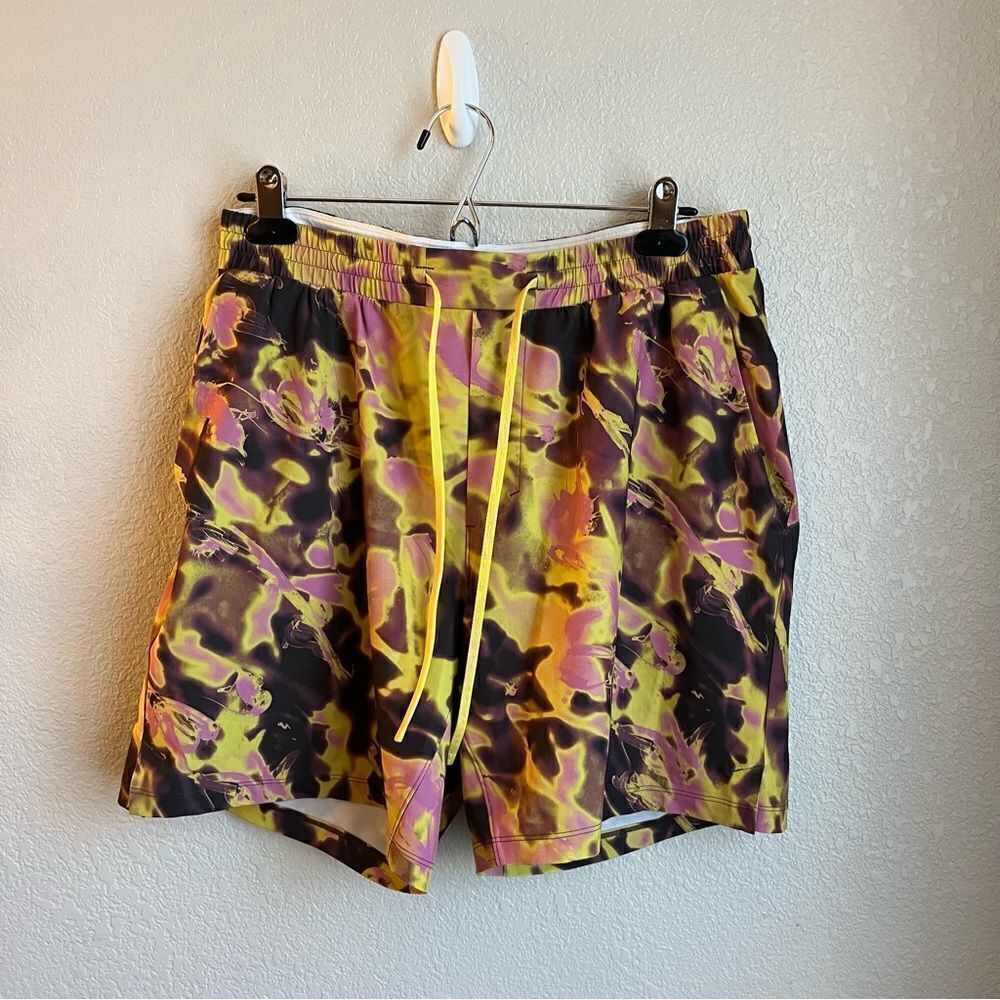 Lululemon Channel Cross Swim Short 7” Intense Soleil Multi - Picture 2 of 6